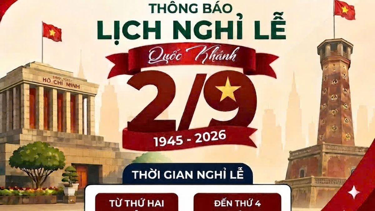 Chào Mừng Quốc Khánh 02/09/2026