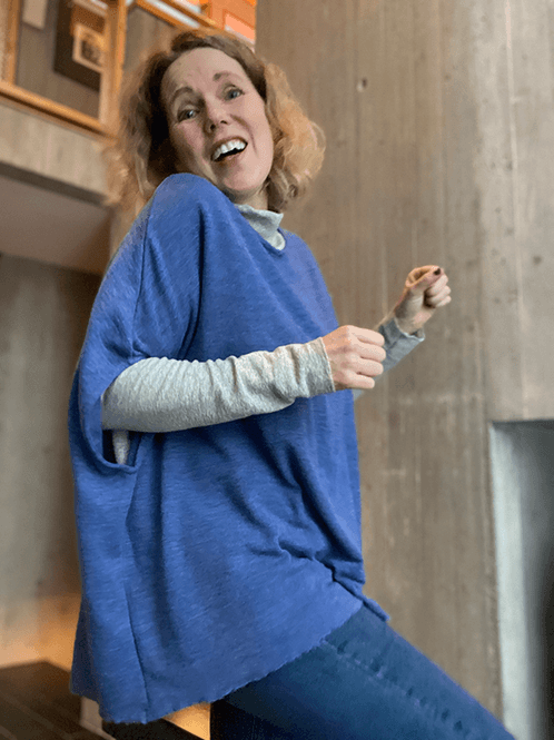 Poncho Top, Merino - view 2