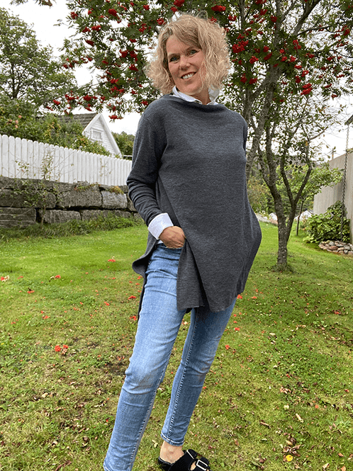 PonchoGenser Lang, Merino - view 2