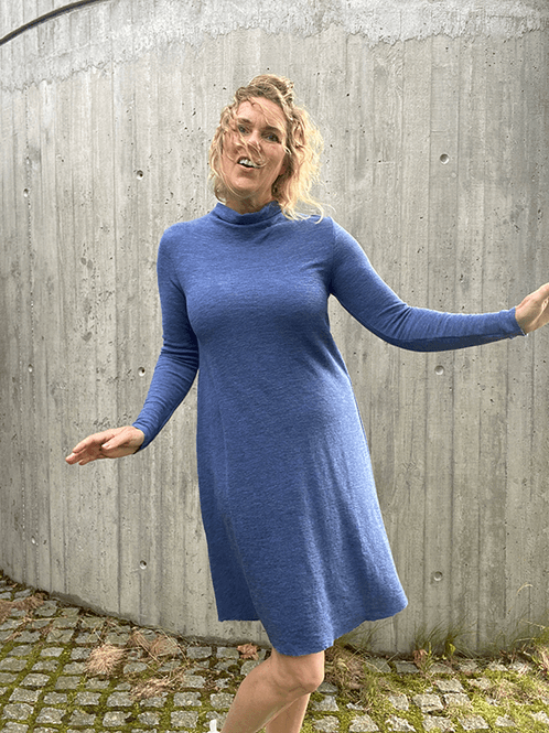 Kjole A-Shape Kort, Merino - view 7