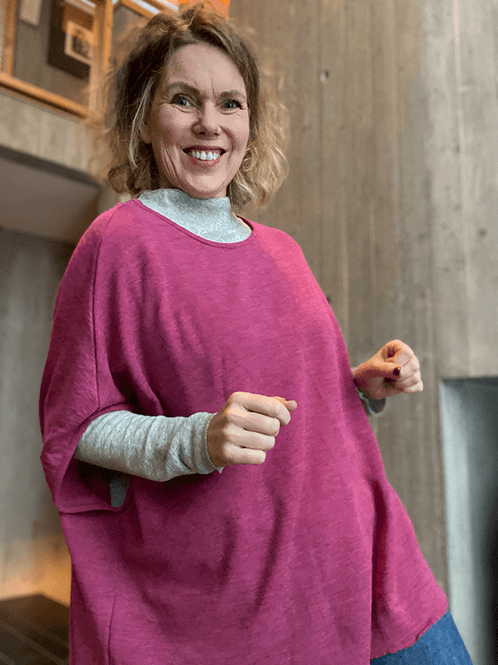 Poncho Top, Merino - view 5