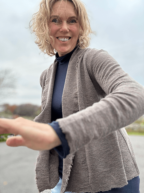 Cardigan Kort, Merino - view 8