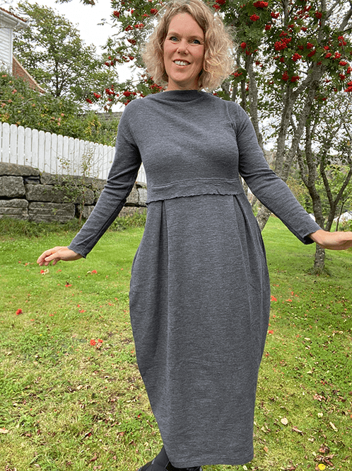 Kjole Lang, Merino - view 3