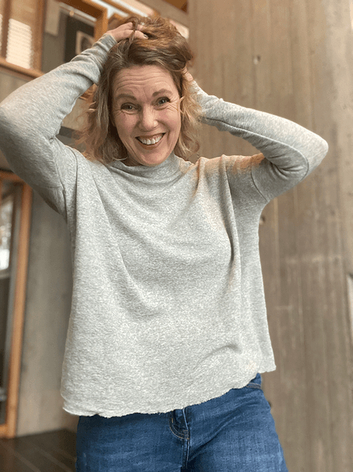 Wide Sweater, Merino - Sweaters