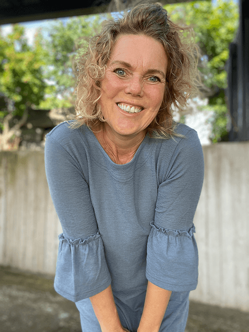 Short Dress Ruffle Sleeve, Merino - view 2