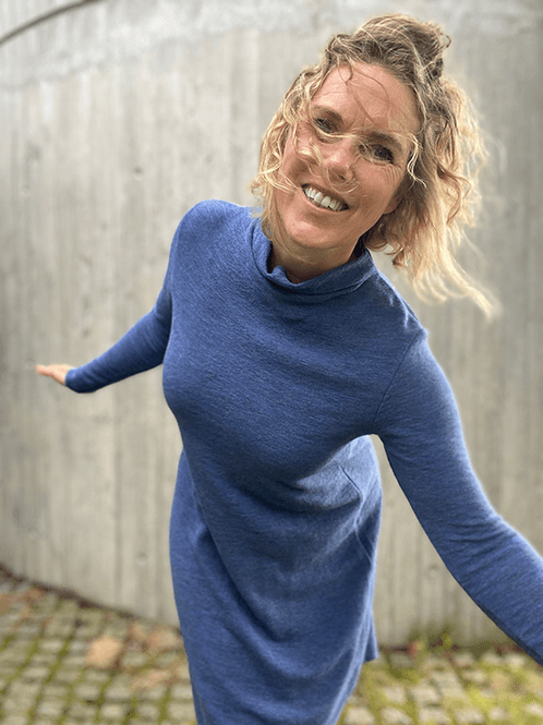 Kjole A-Shape Kort, Merino - view 8