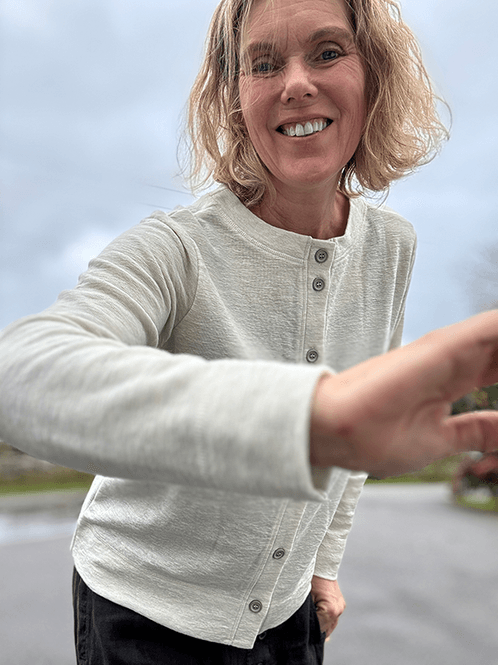 Box Cardigan, Merino - view 2