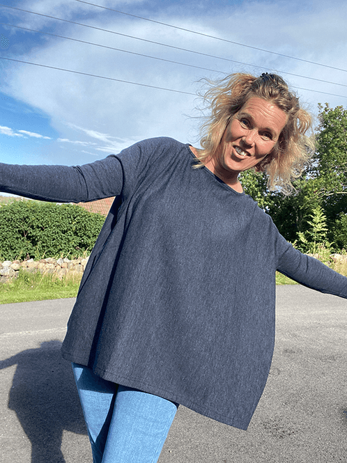 Wide Sweater Large, Merino - Sweaters