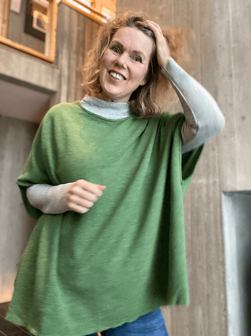 Poncho Top, Merino - view 7