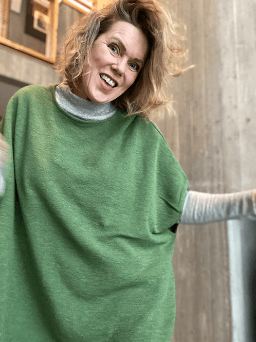 Poncho Top, Merino - view 8