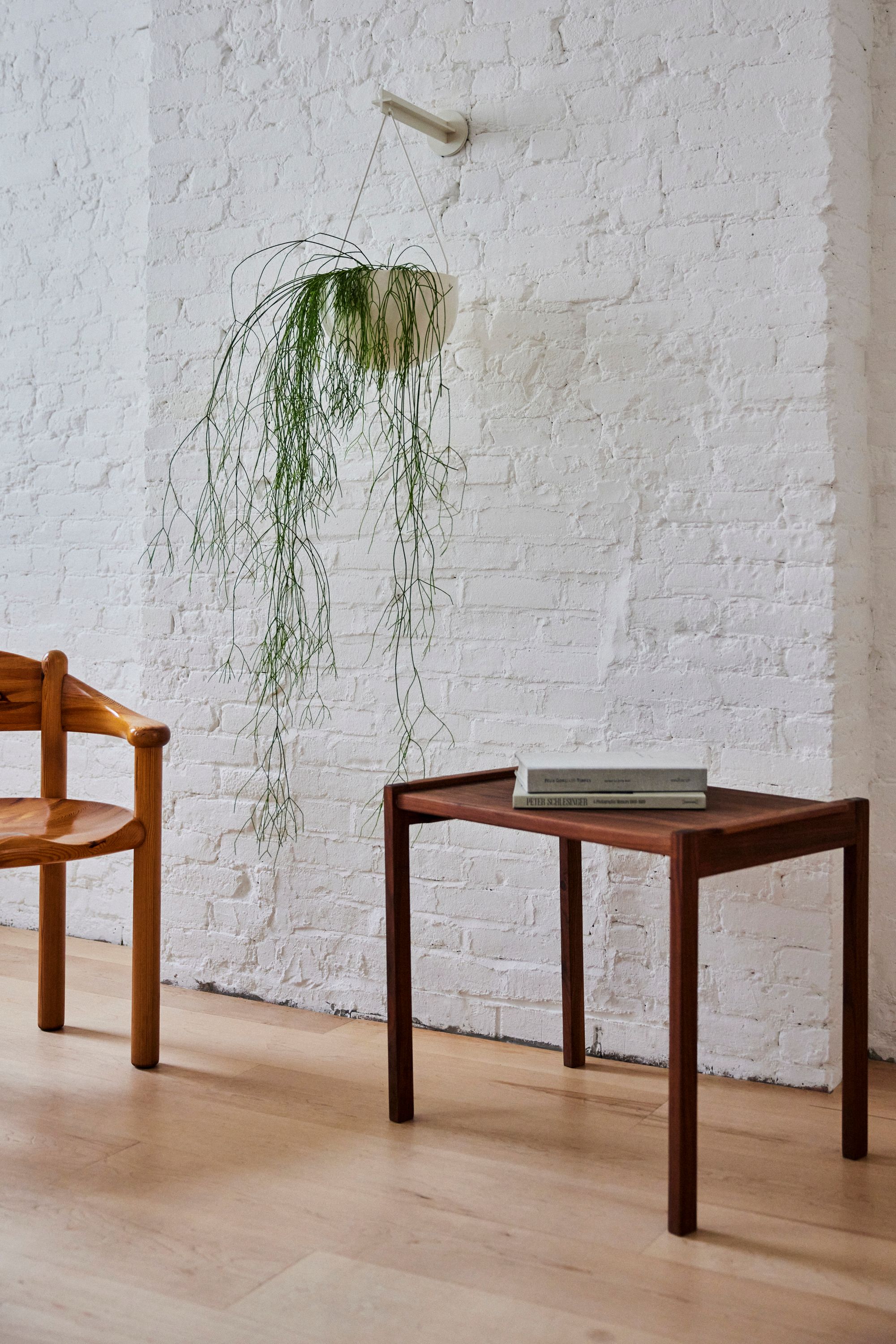 Plus Planter Type A - Contemporary design hanging planter with wall-mounted bracket