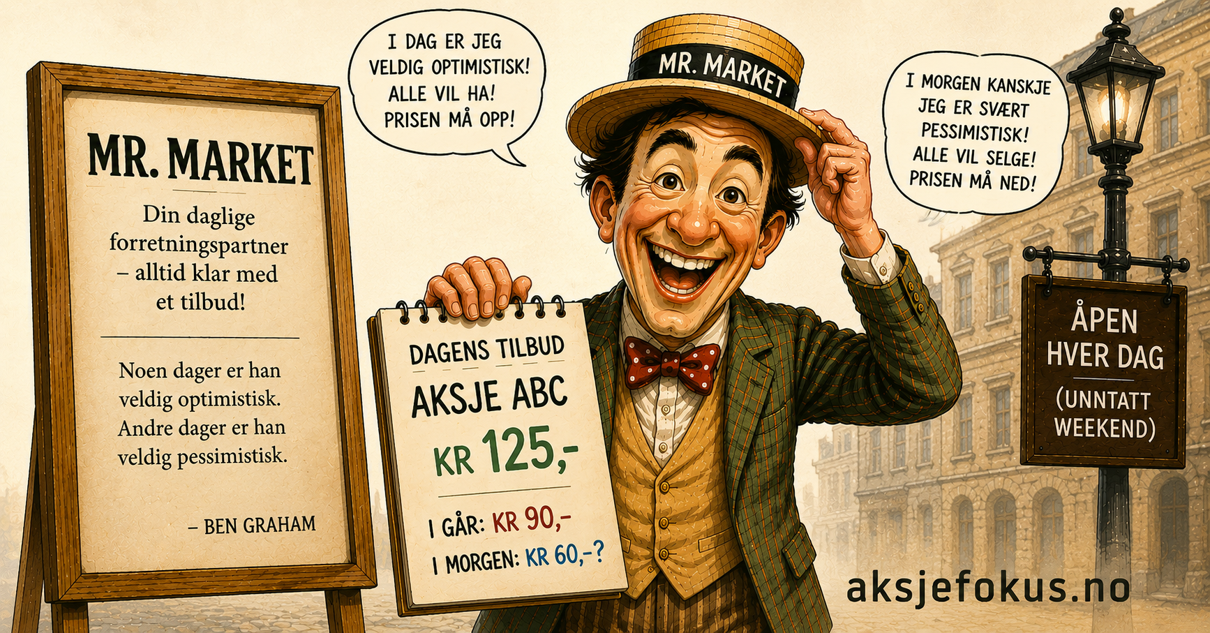 Benjamin Grahams Mr. Market