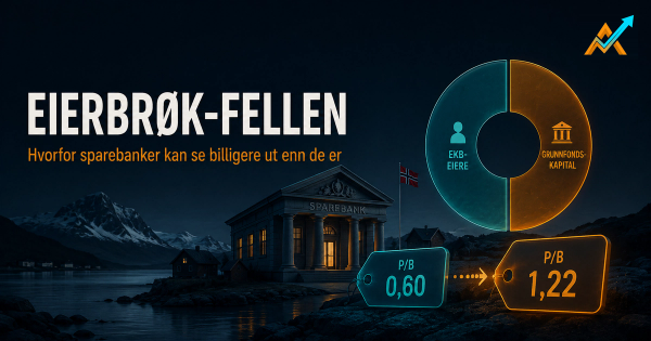 Eierbrøk-fellen: hvorfor sparebanker ser billigere ut enn de er
