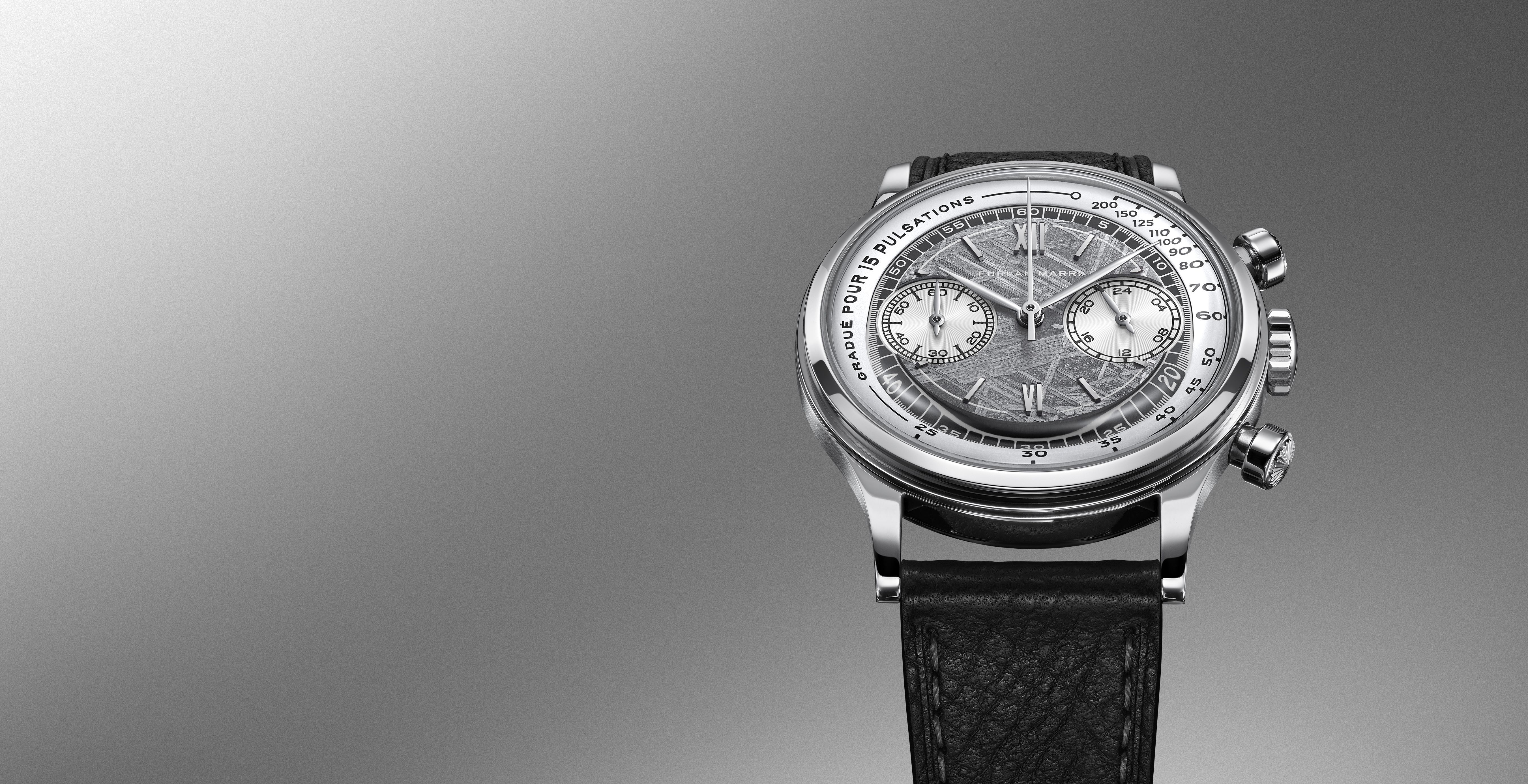 Furlan Marri Meteorite Octa Watch. A mechaquartz watch with japanese movement and fine finishes. A limited preorder.