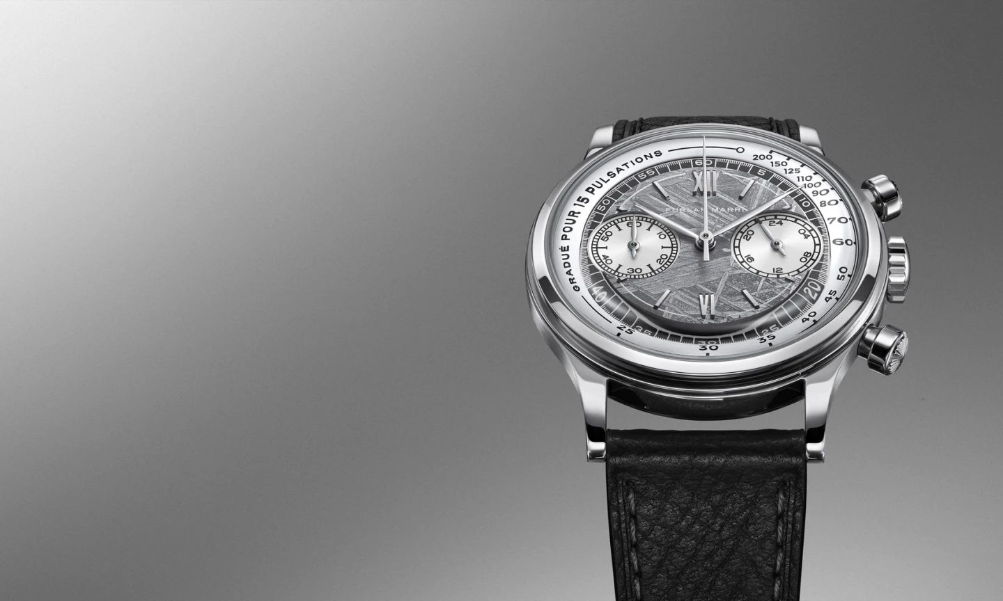 Furlan Marri Meteorite Octa Watch. A mechaquartz watch with japanese movement and fine finishes. A limited preorder.