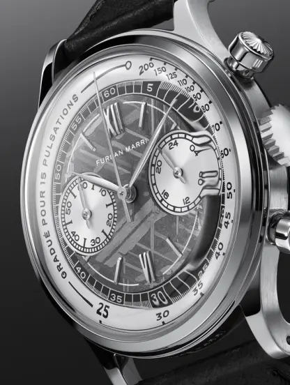 Furlan Marri Meteorite Octa Watch. A mechaquartz watch with japanese movement and fine finishes. A limited preorder.