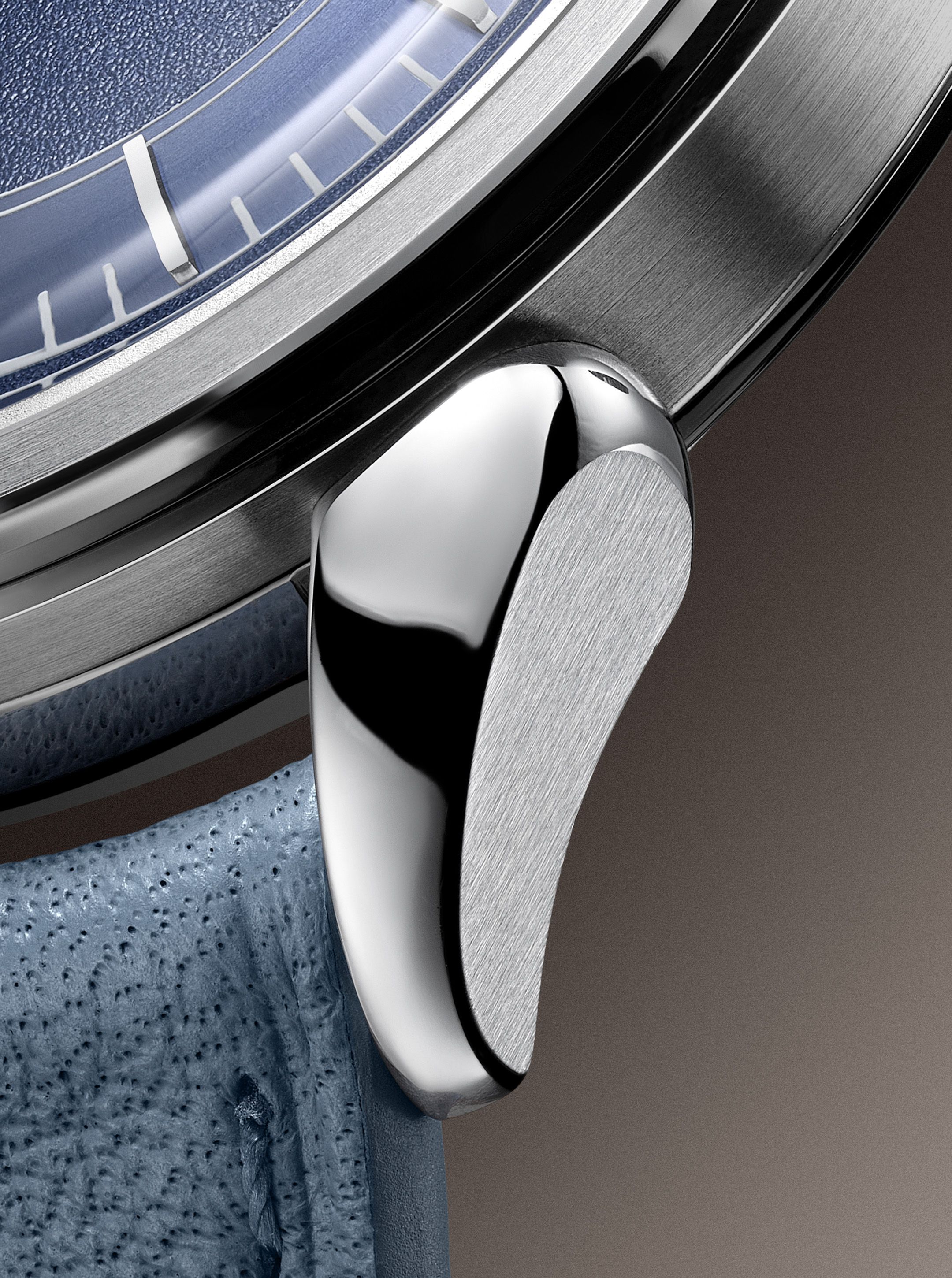 Blue Sector Cornes de Vache Montre Automatique