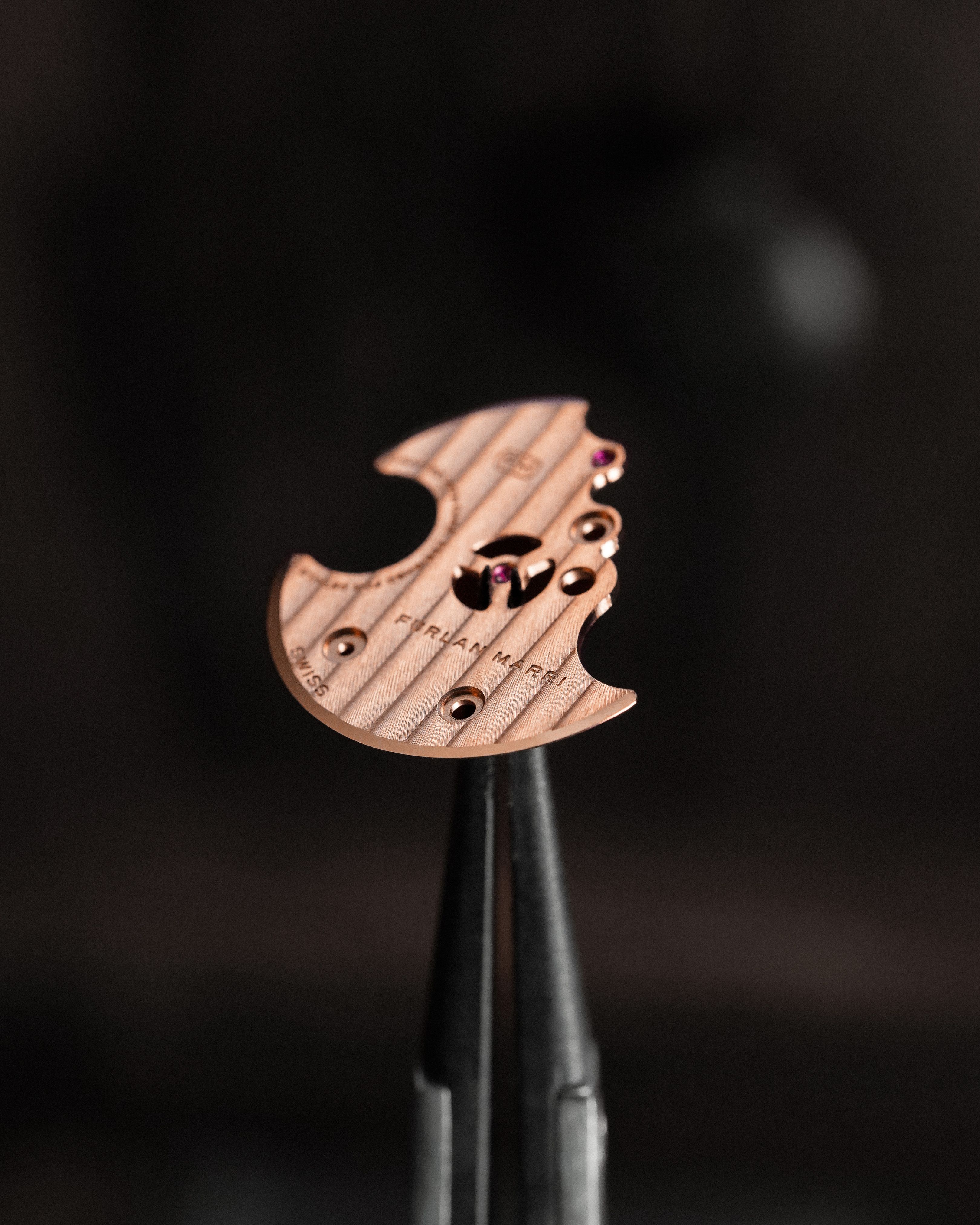 Furlan Marri rose gold plated bridge