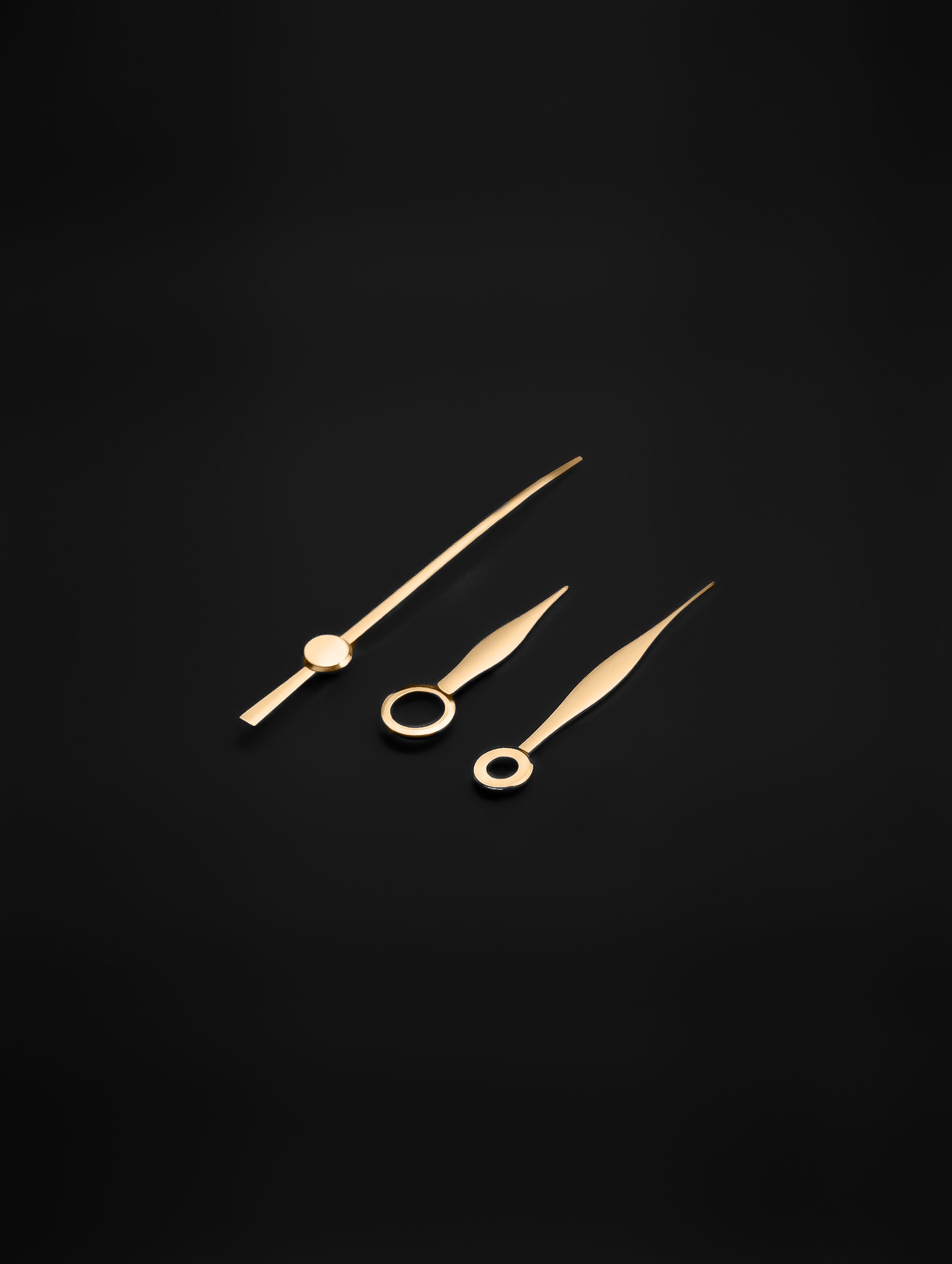 three hands rose gold