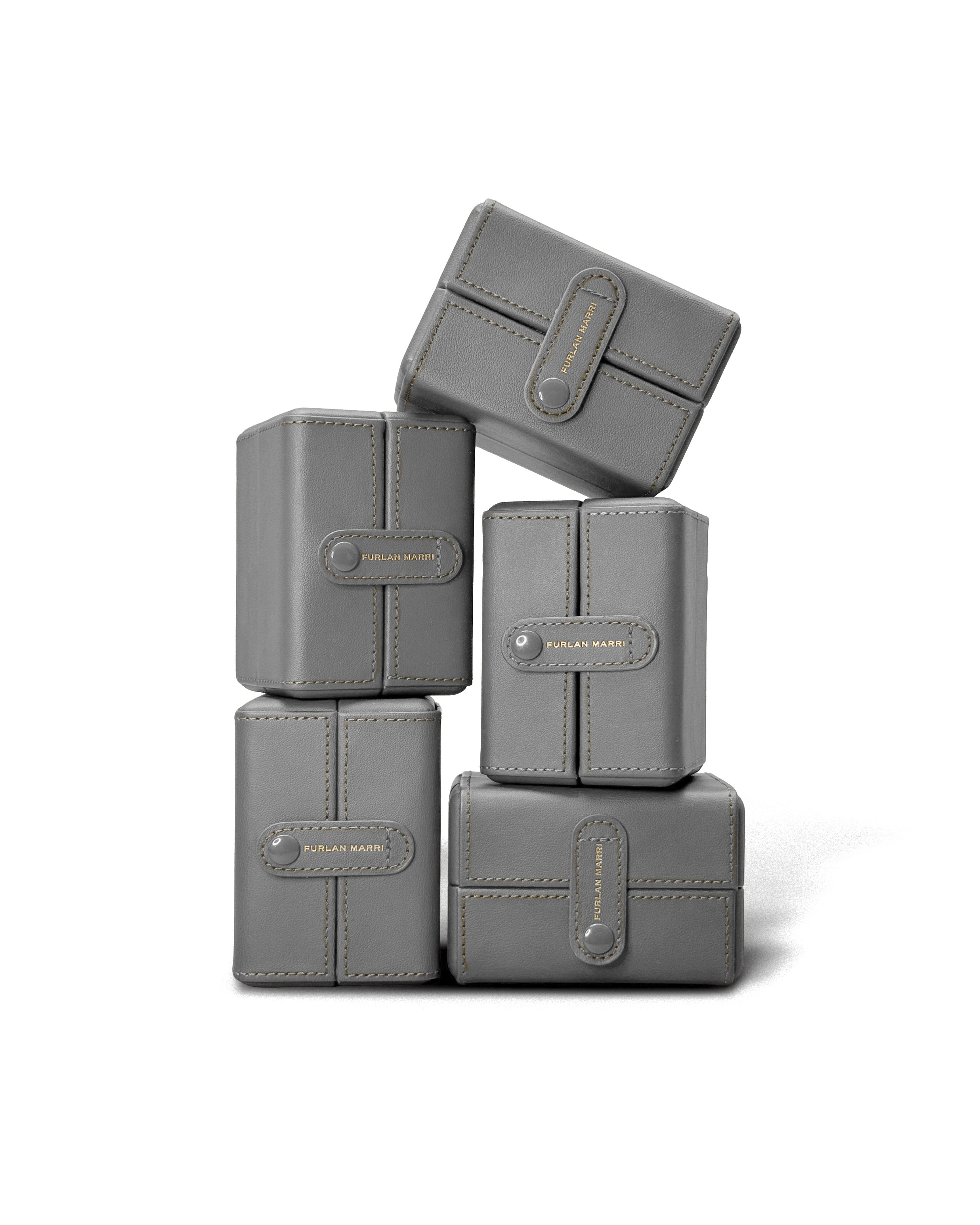 Grey travel box for the Mechaquartz watch Octa Meteorite from Furlan Marri