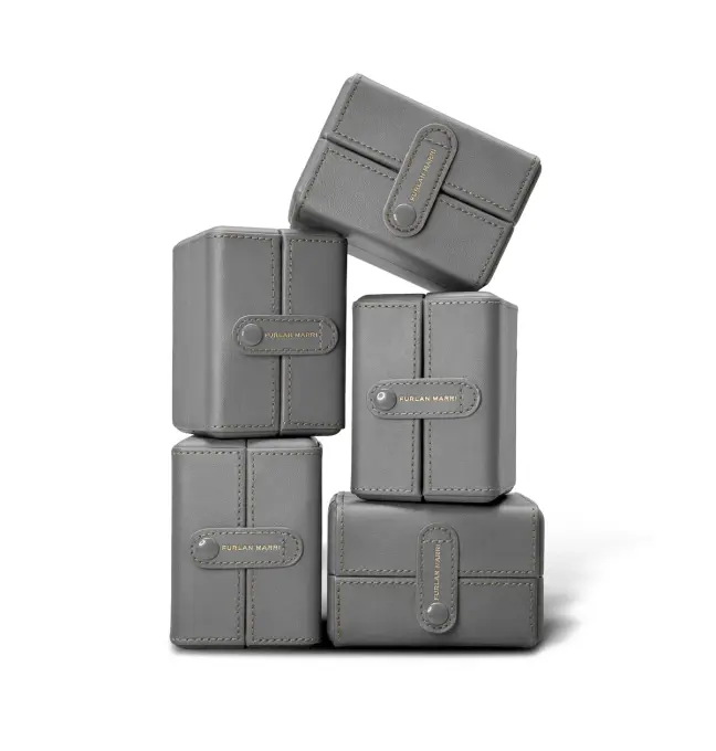 Grey travel box for the Mechaquartz watch Octa Meteorite from Furlan Marri