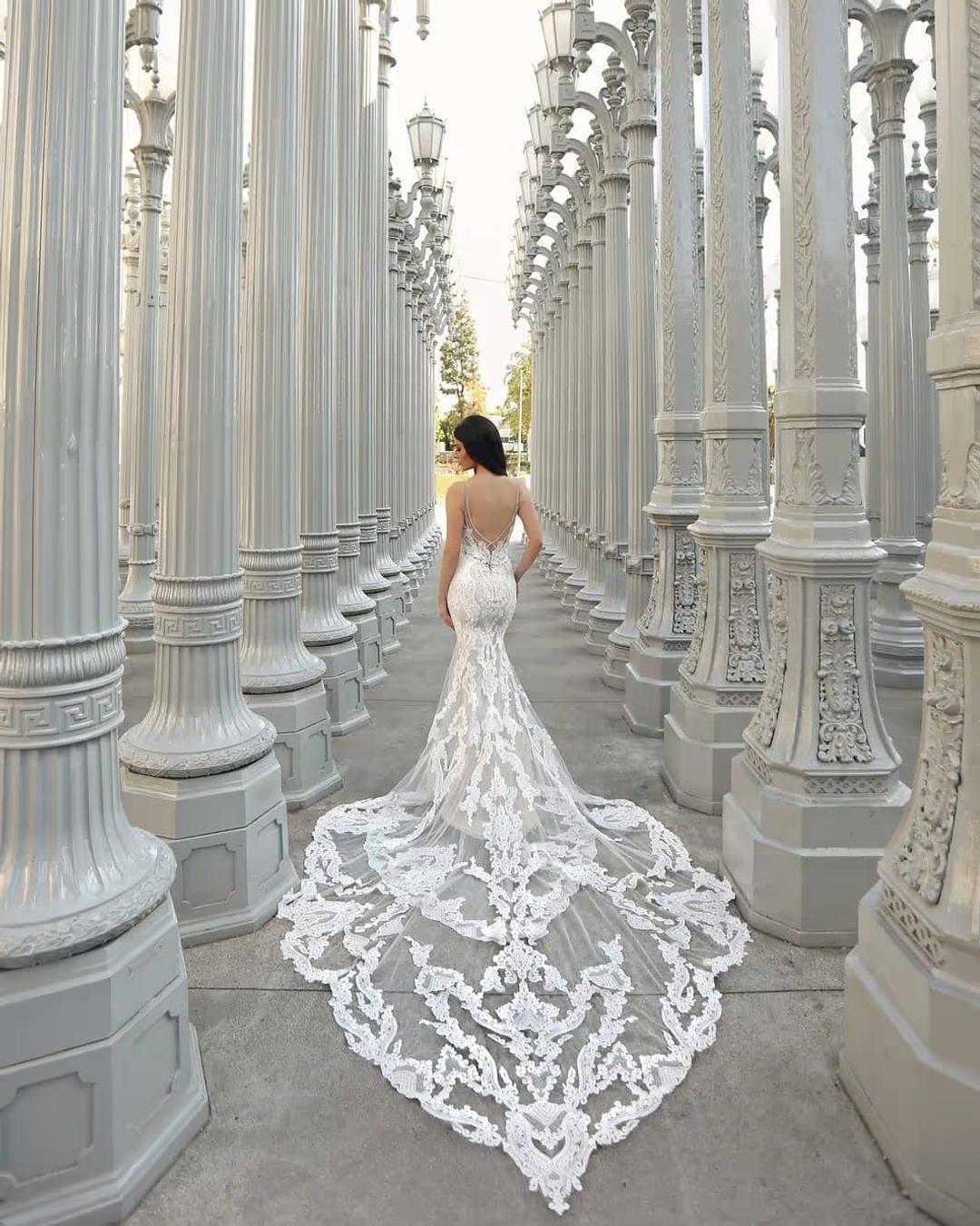 We can't get over her wedding dress!