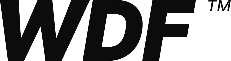 WDF logo - black