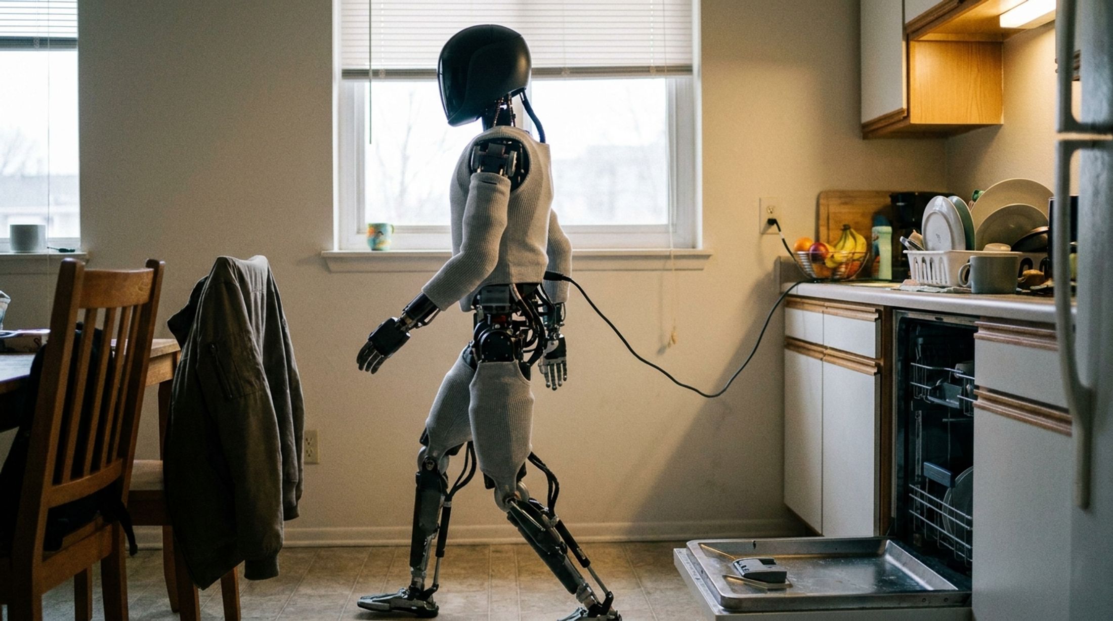 Figure 03 Autonomous Ladder Climbing Signals Shift in Humanoid Mobility