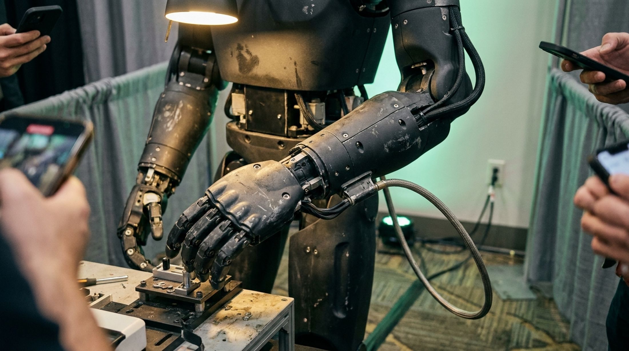 Humanoid Robot Demonstrates 60% Autonomy in Factory Work Footage