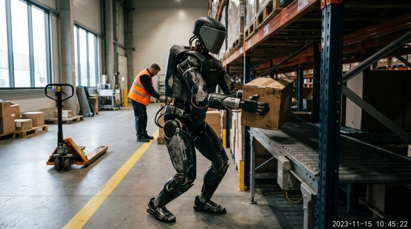 Leju Robotics Deploys 15 Humanoids on Auto Parts Production Line