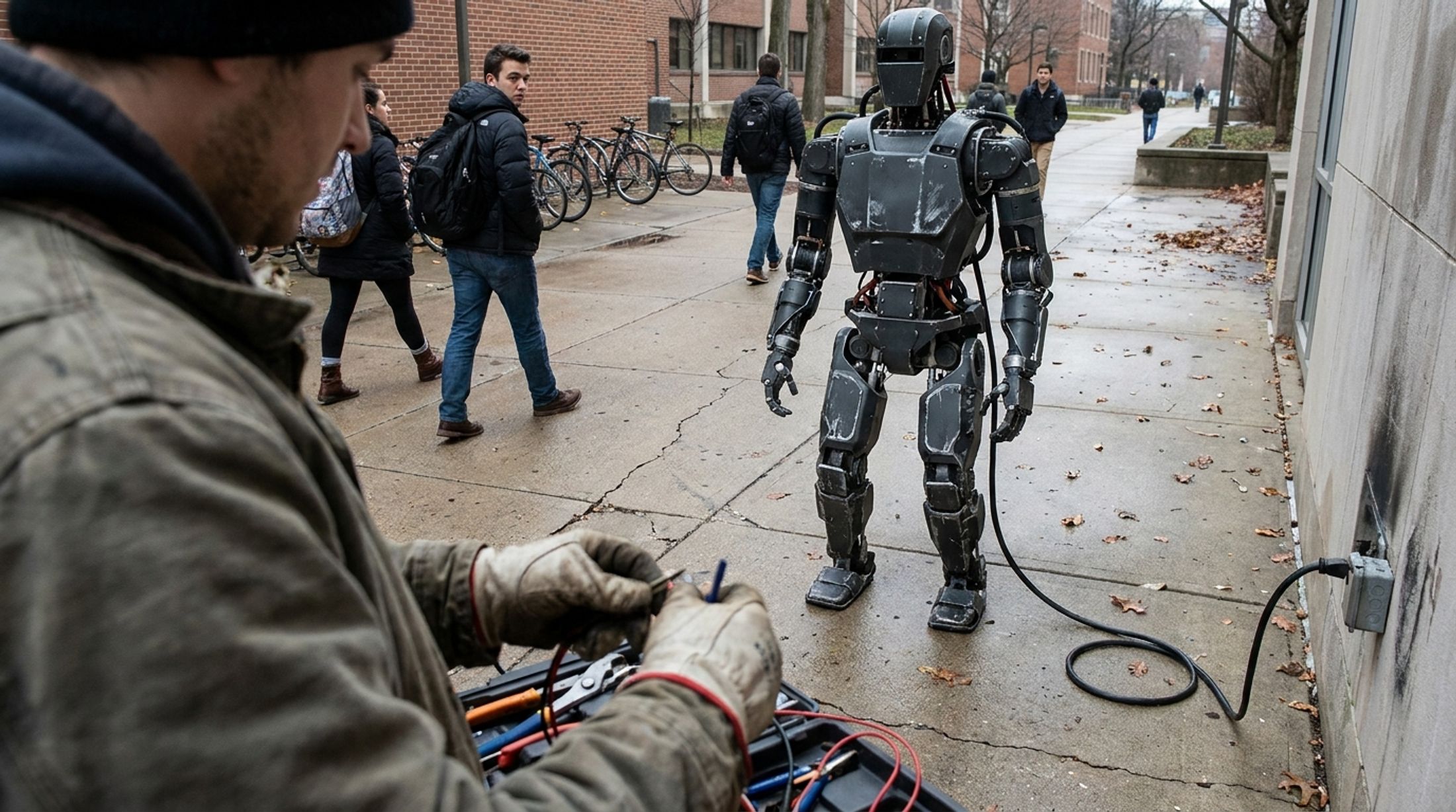 Why Socially Expressive Humanoid Robots Face a Steeper Trust Fall