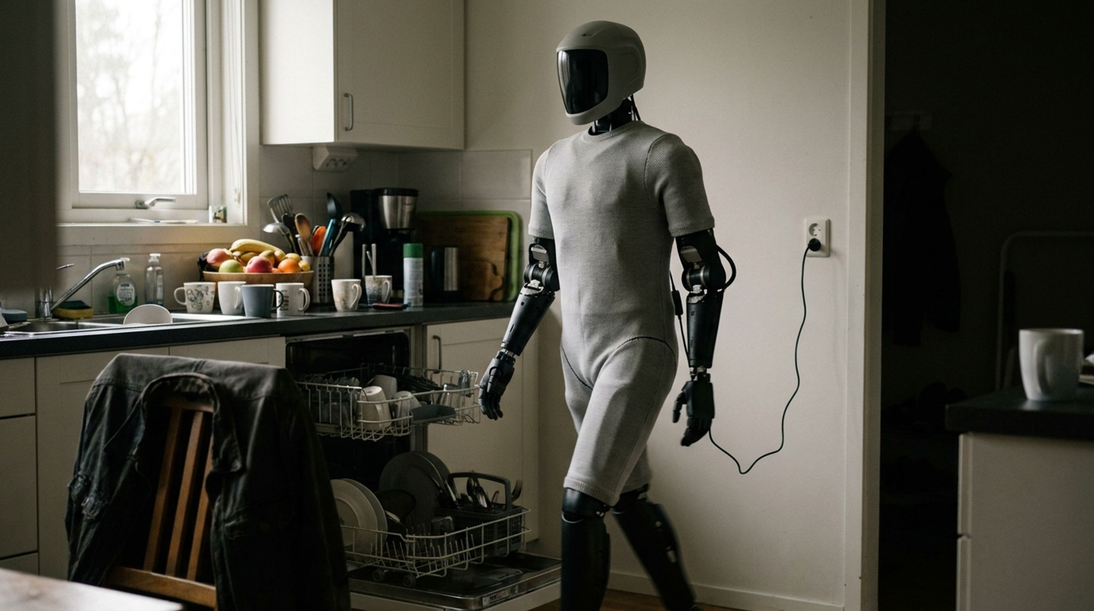 DYNA 2.1 dimostra attività di bucato autonome per la casa