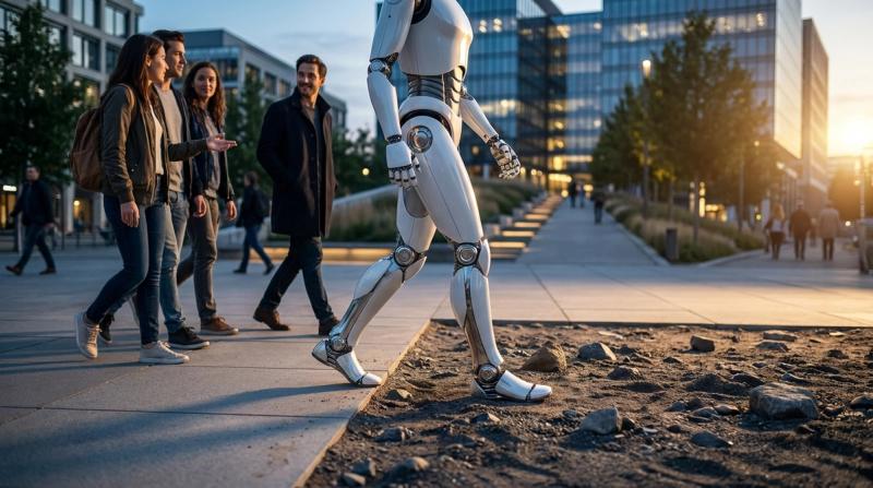 Georgia Tech advances humanoid robot mobility with faster training for rough terrain