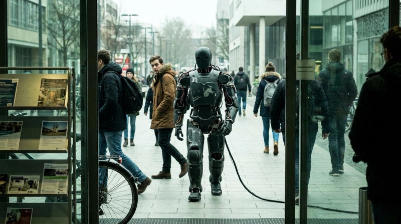 I robot umanoidi militari entrano nel dibattito sulla difesa in Ucraina