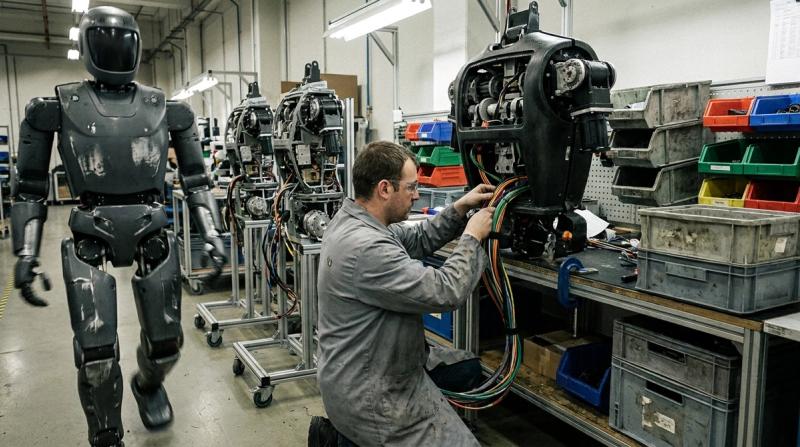 La startup di dati robotici Mecka AI raccoglie 60 milioni di dollari per addestrare il lavoro bipede