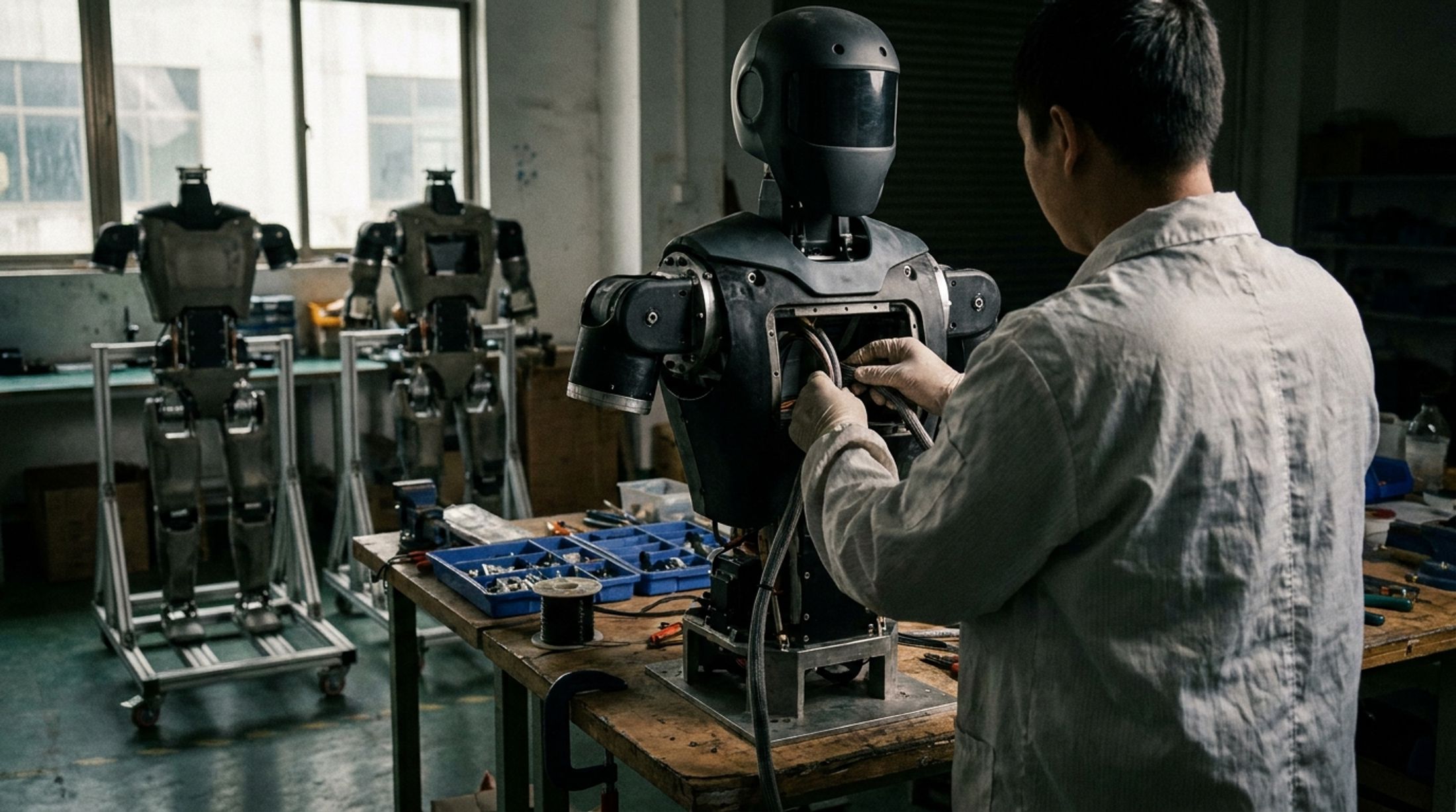 Le case automobilistiche cinesi sfruttano le catene di fornitura EV per la produzione di robot umanoidi