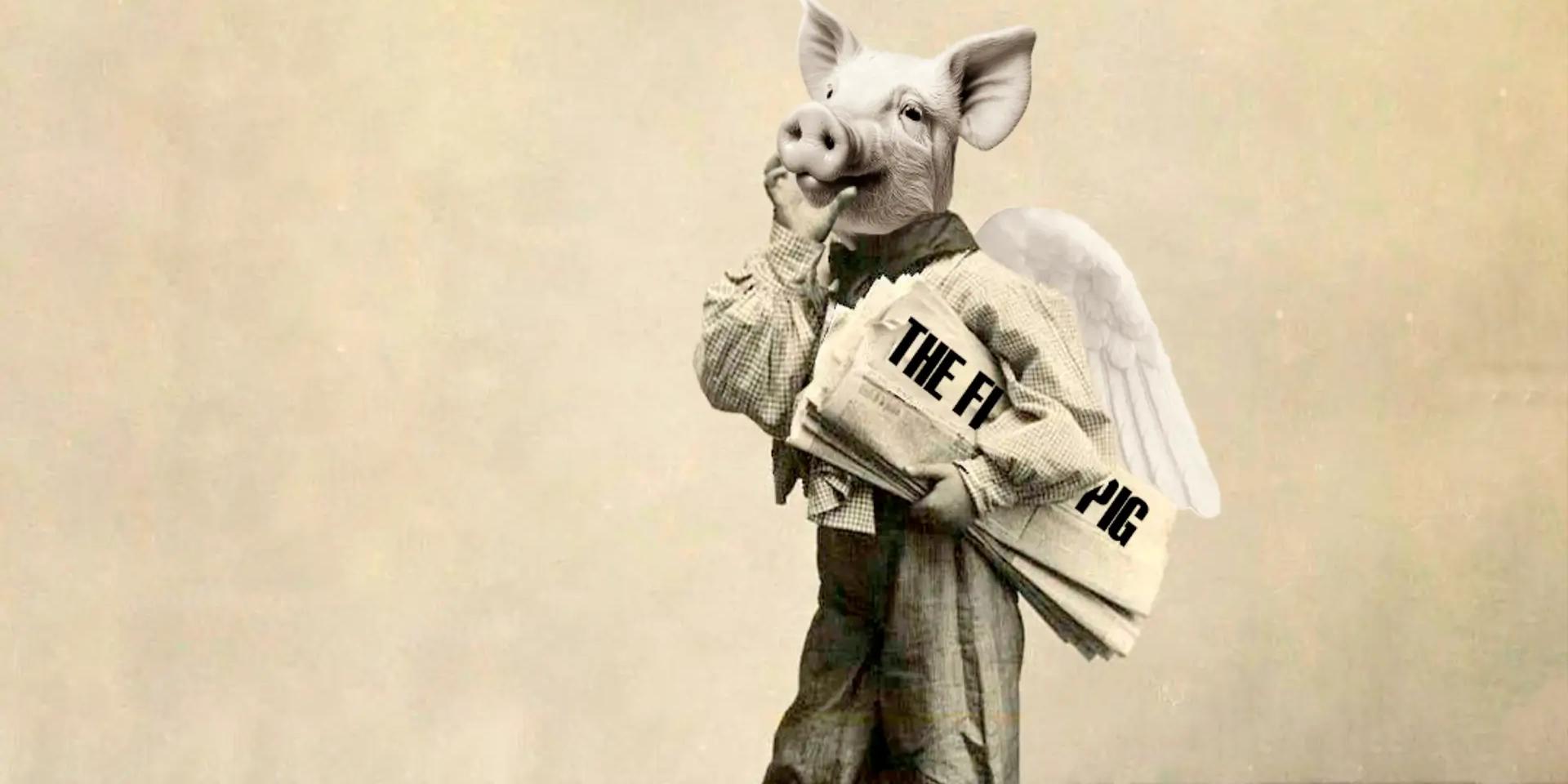 Post The flying Pig