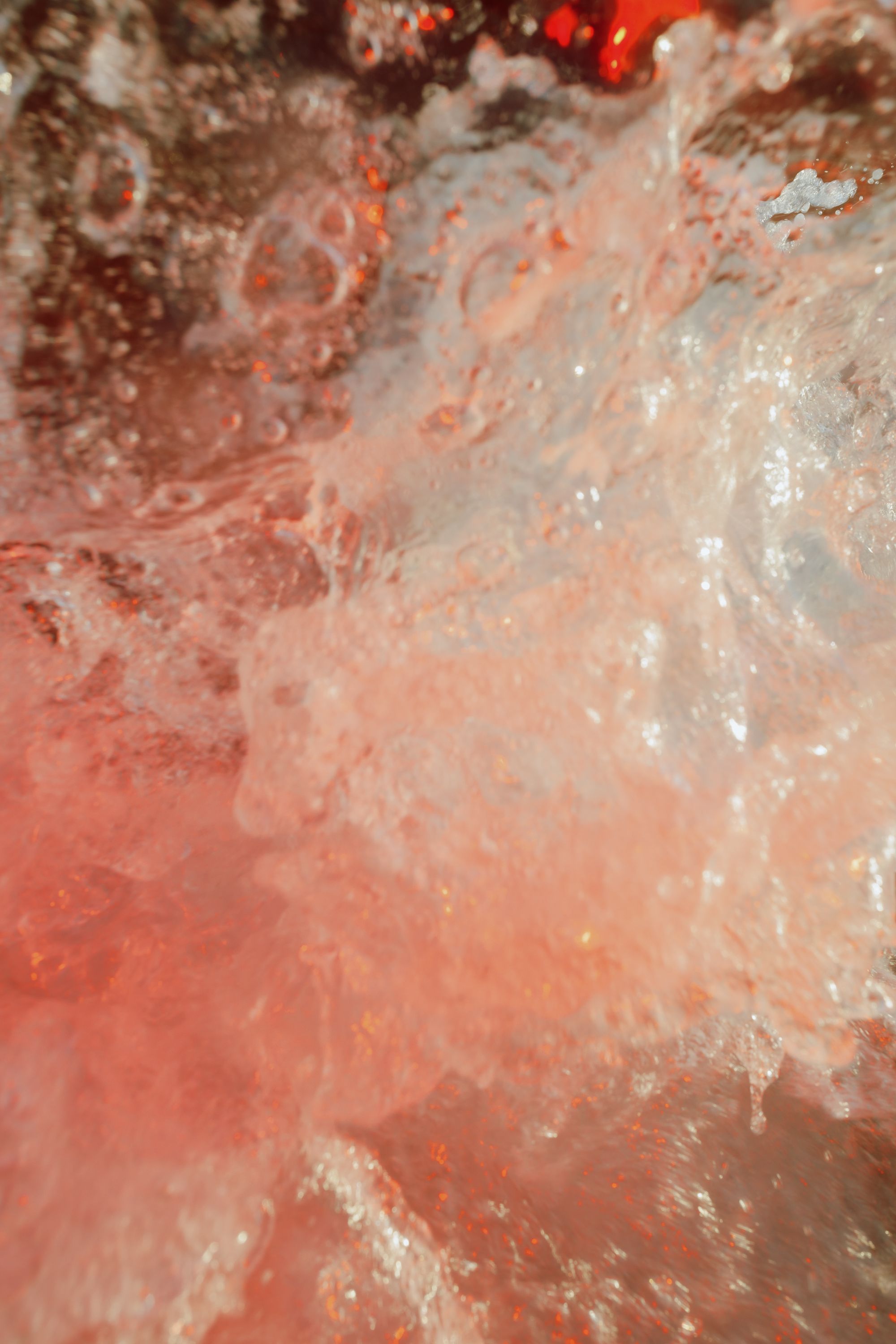 red water explosion wet sea wave bubbles ocean mani froh photo