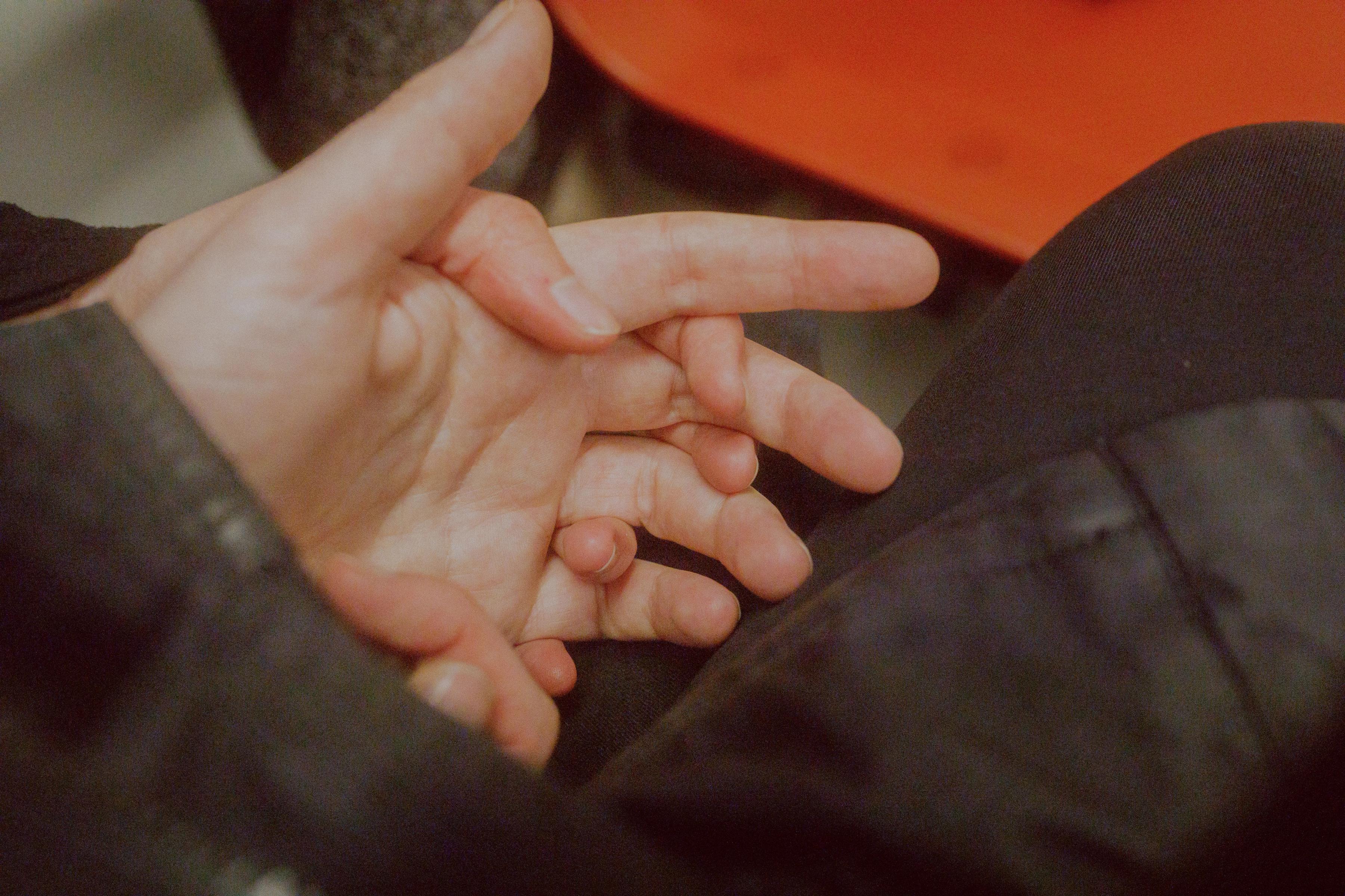 touch is essential hands