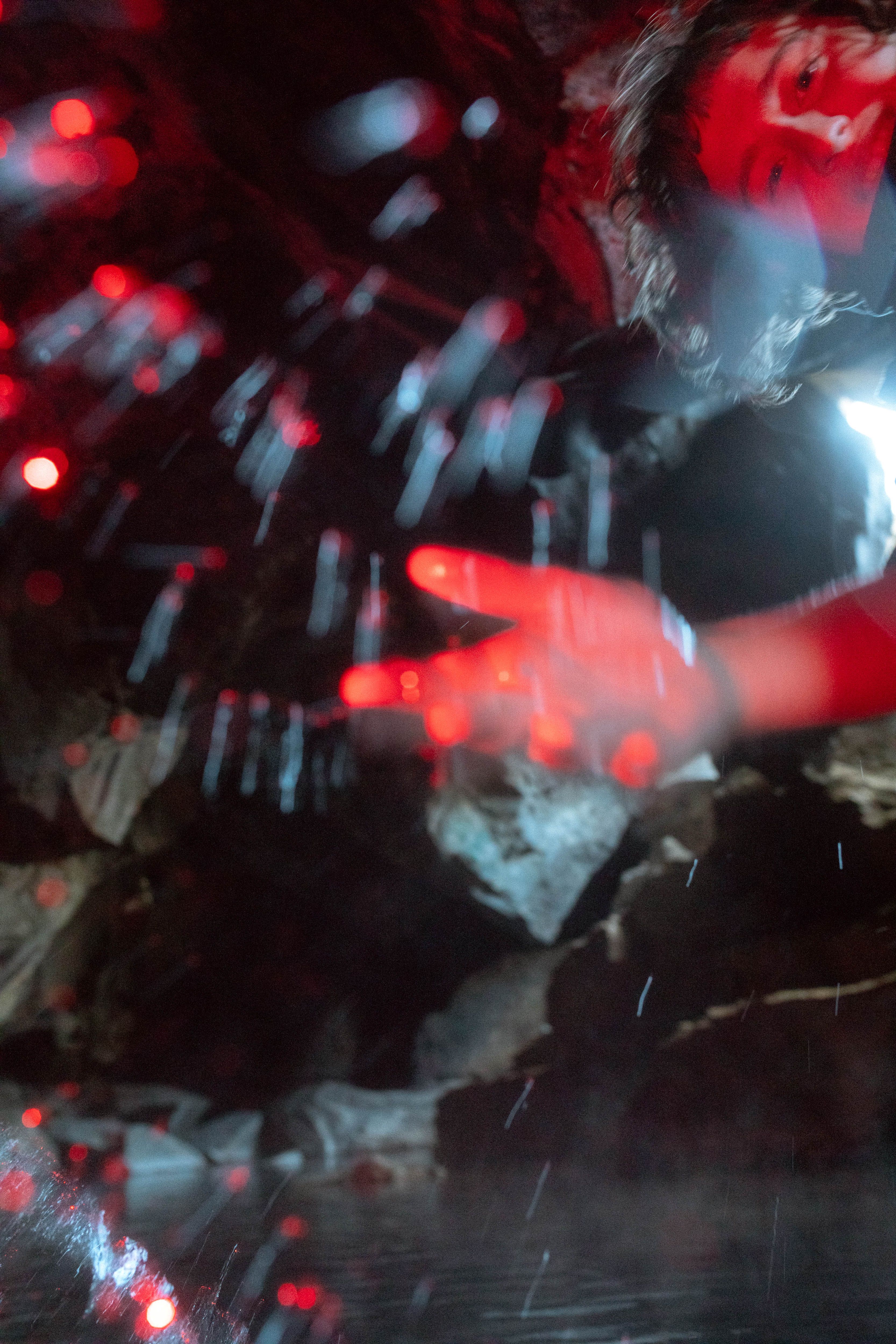 give me a hand life existence being spoken into the water