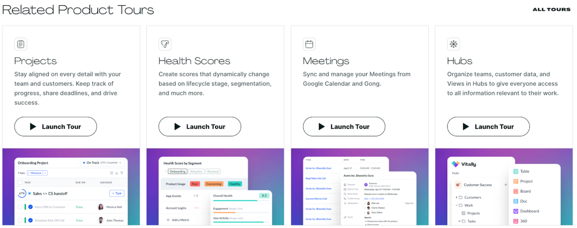 Vitally Training Tours