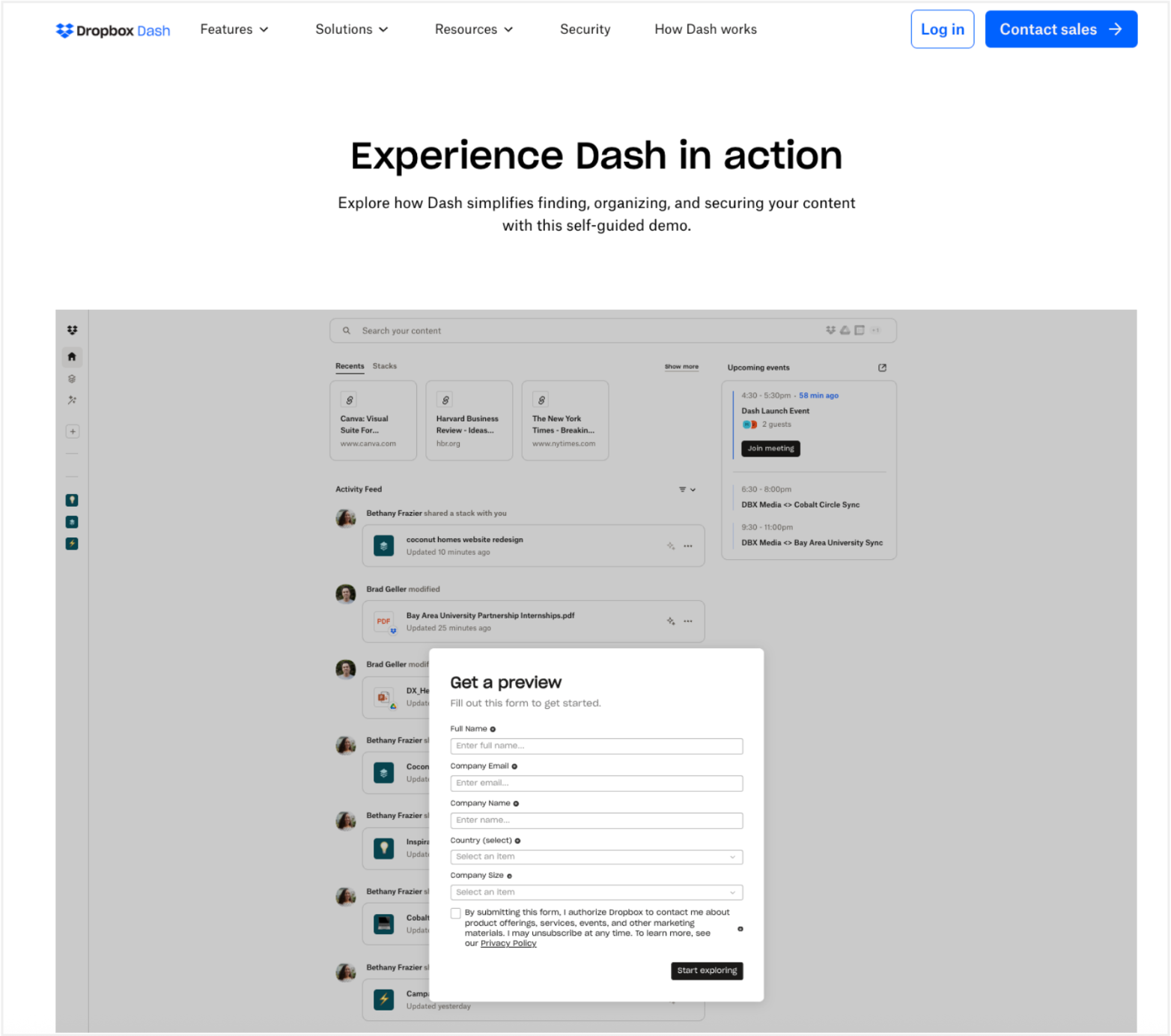 Dropbox's Dash