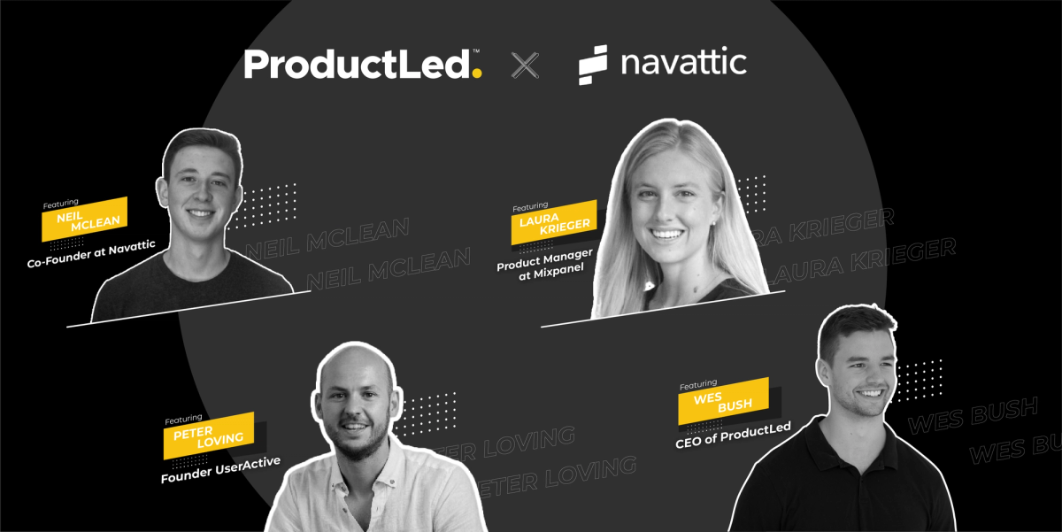 PLG webinar ProductLed. with Navattic