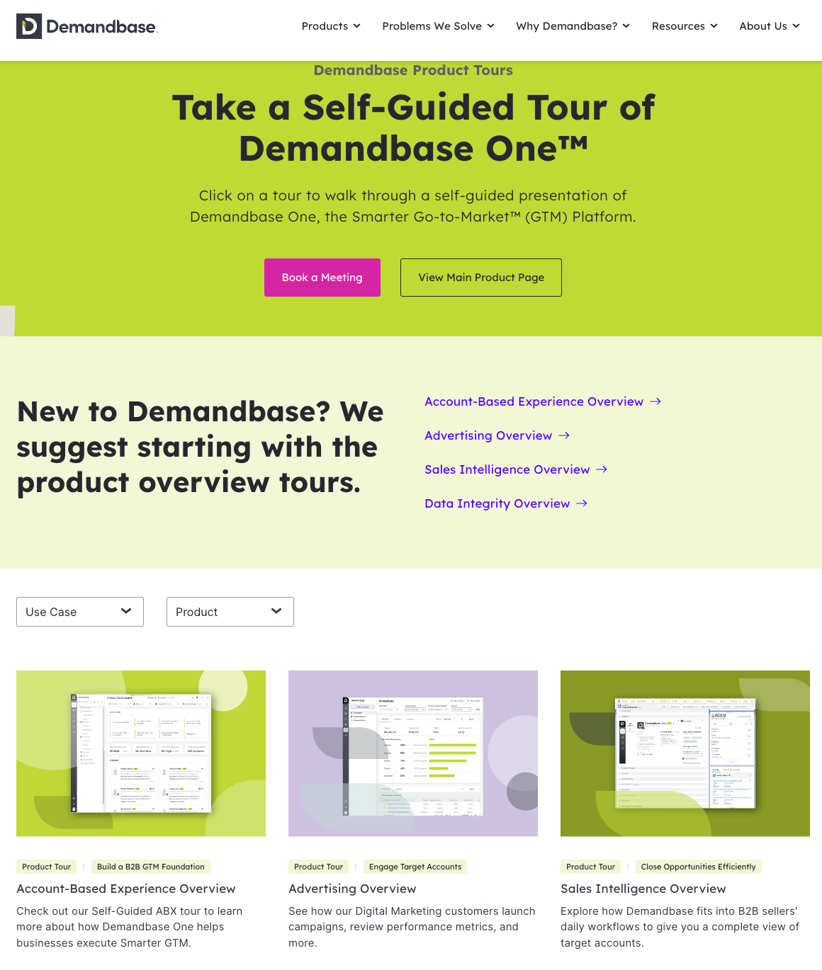 Demandbase Demo Library