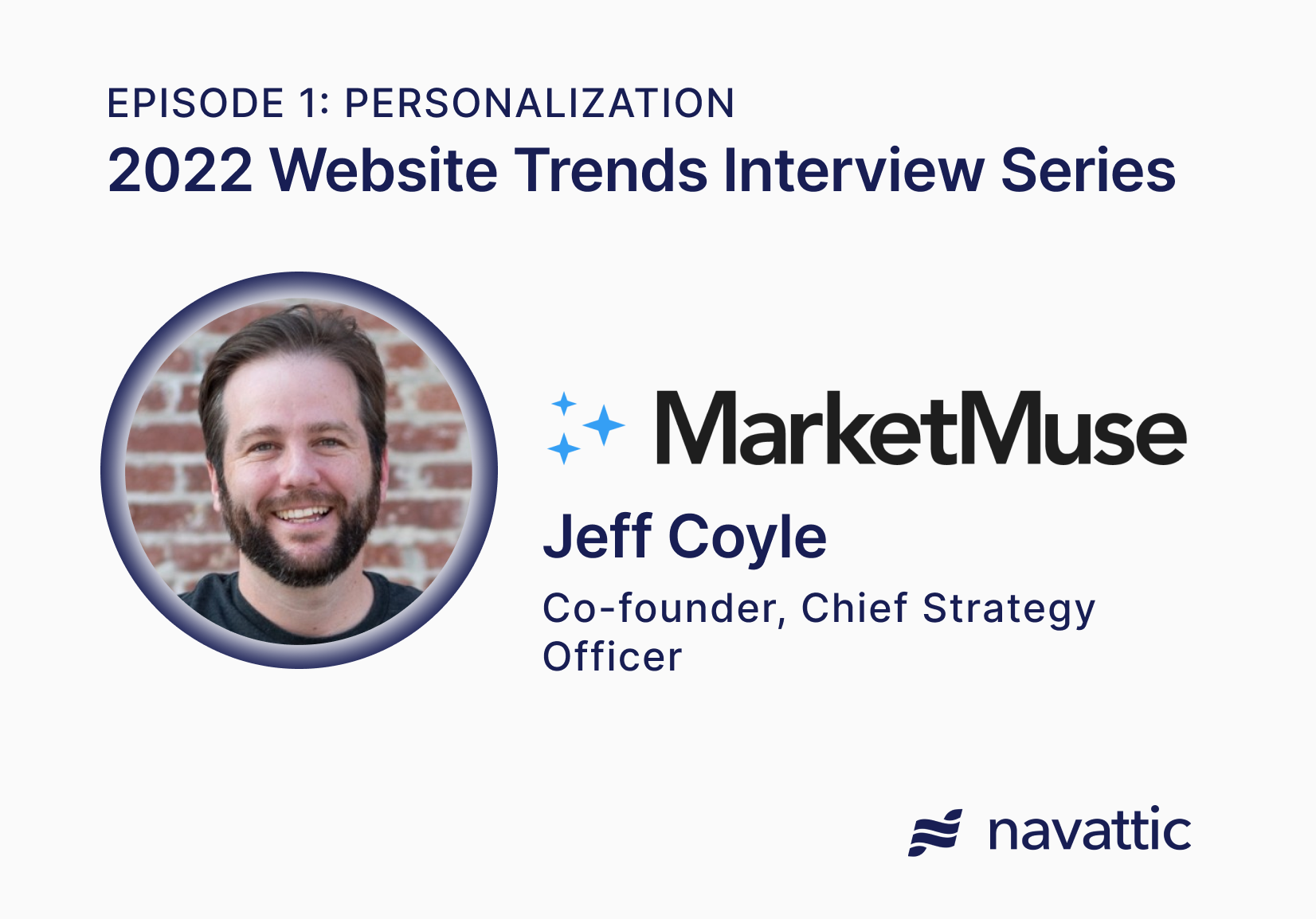 2022 Website Trends: Personalization with Jeff Coyle