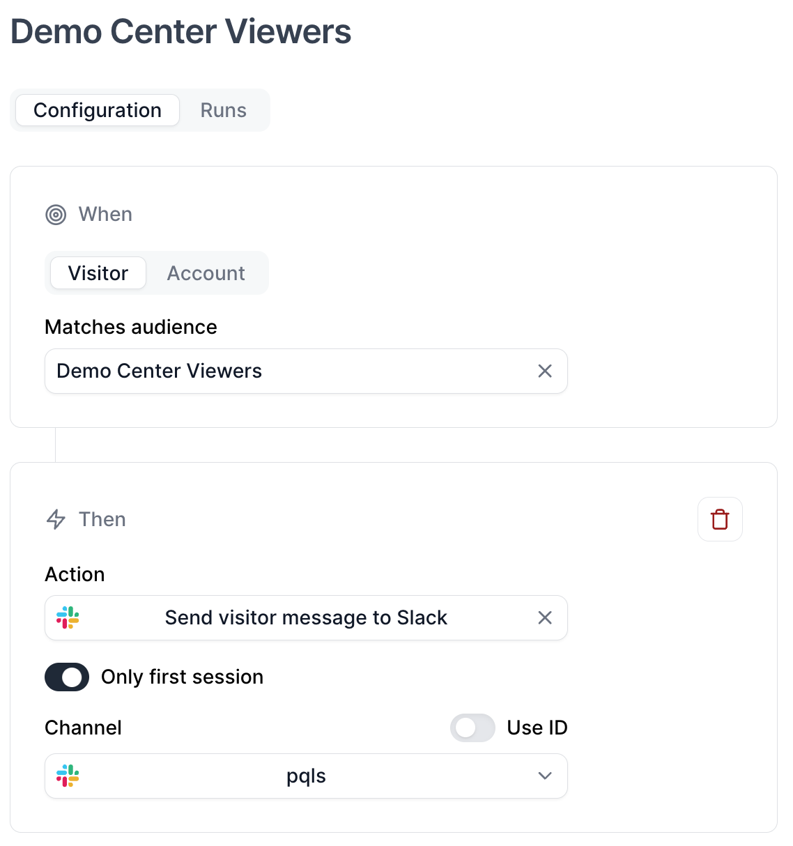 Interactive Demo Data Playbooks Demo Center