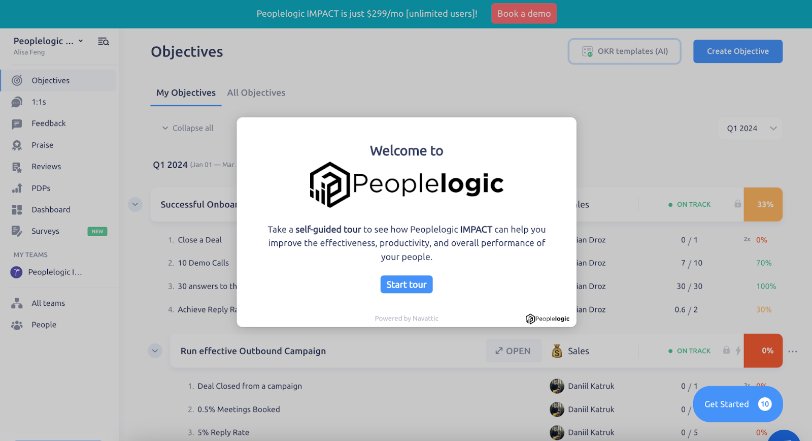 Peoplelogic Interactive Demo 