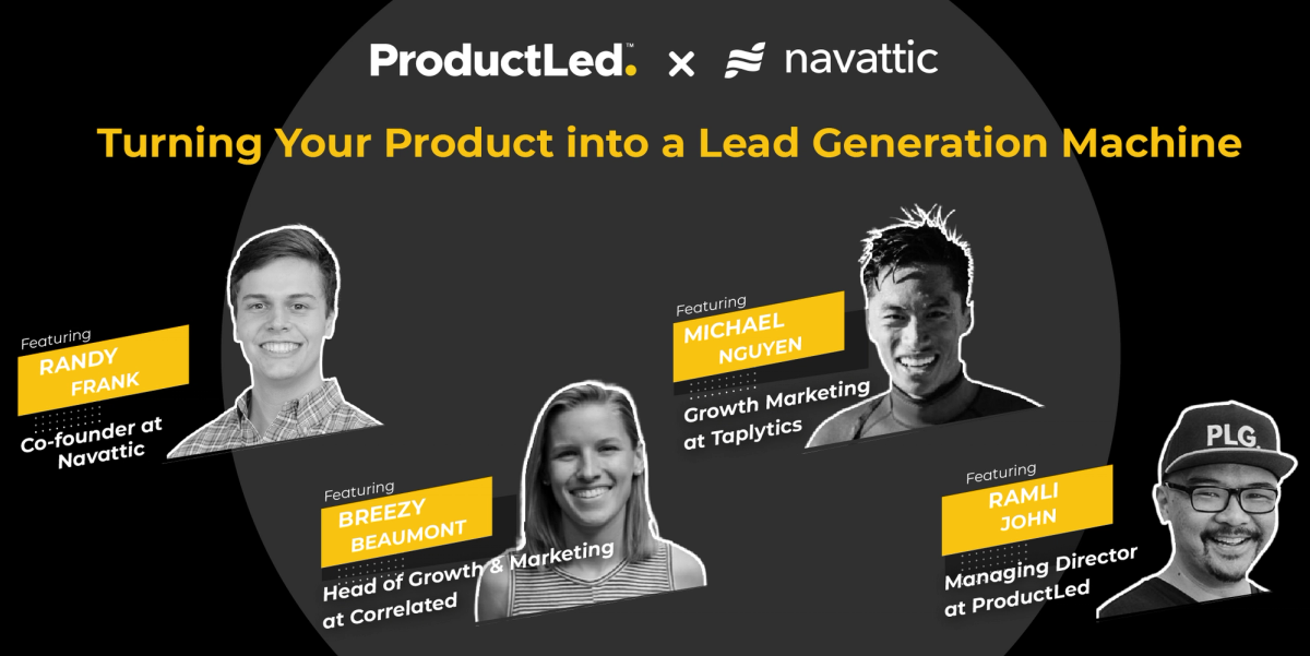 Product Lead Generation Webinar