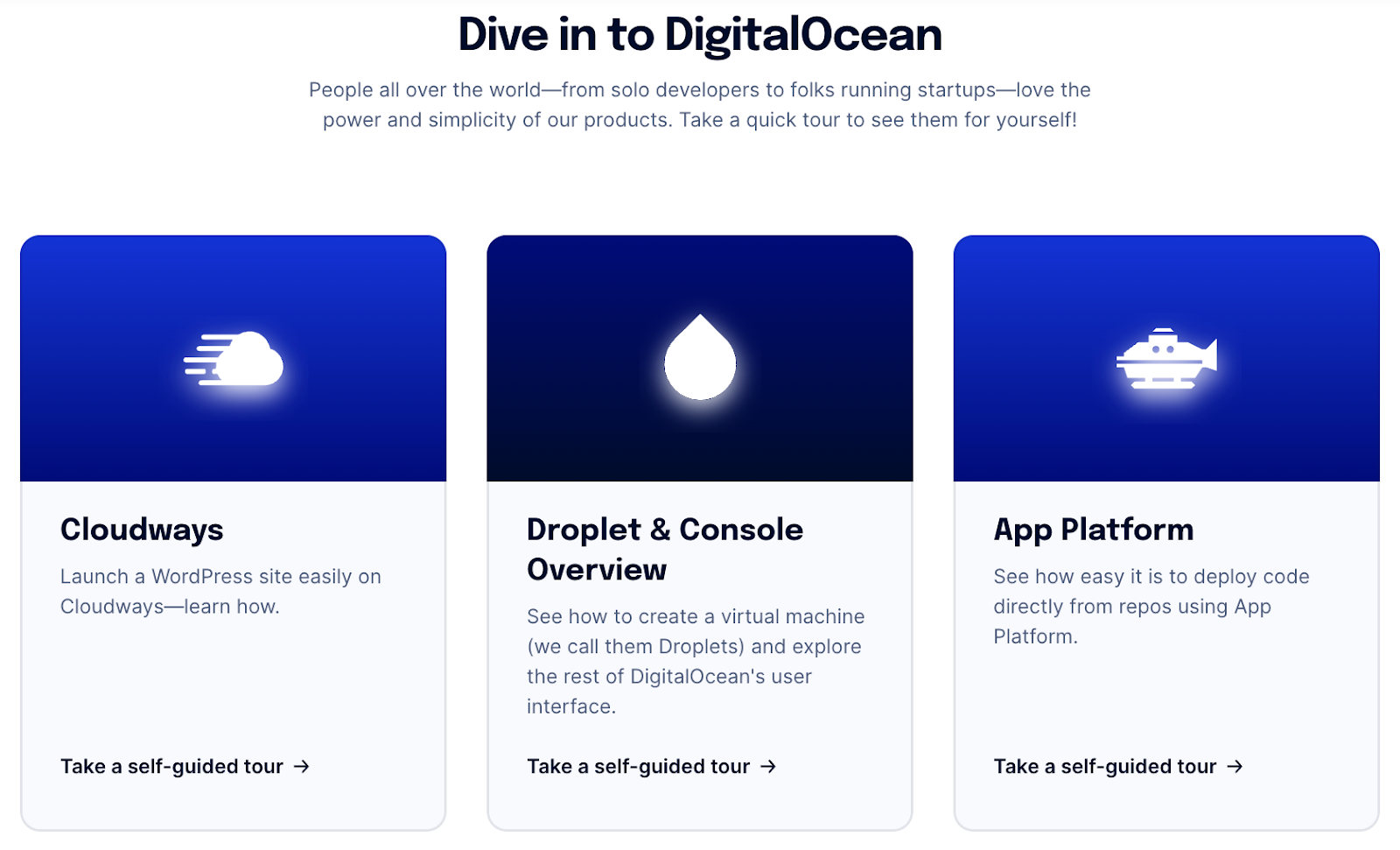 Digital Ocean Demos