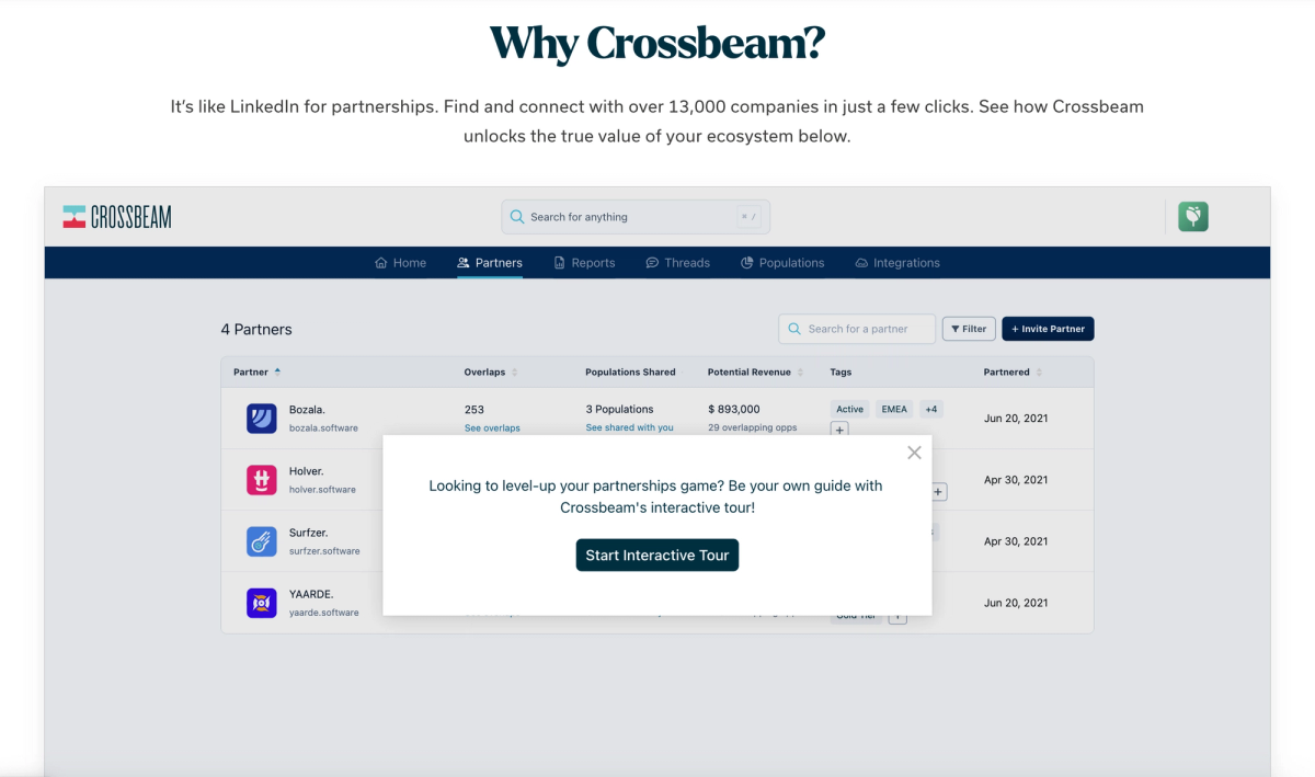 Crossbeam interactive demo